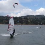 Windsurf en el Lago Calima, Colombia