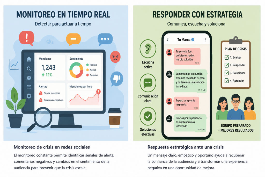 Monitoreo y Tipos de crisis en redes sociales que debes conocer