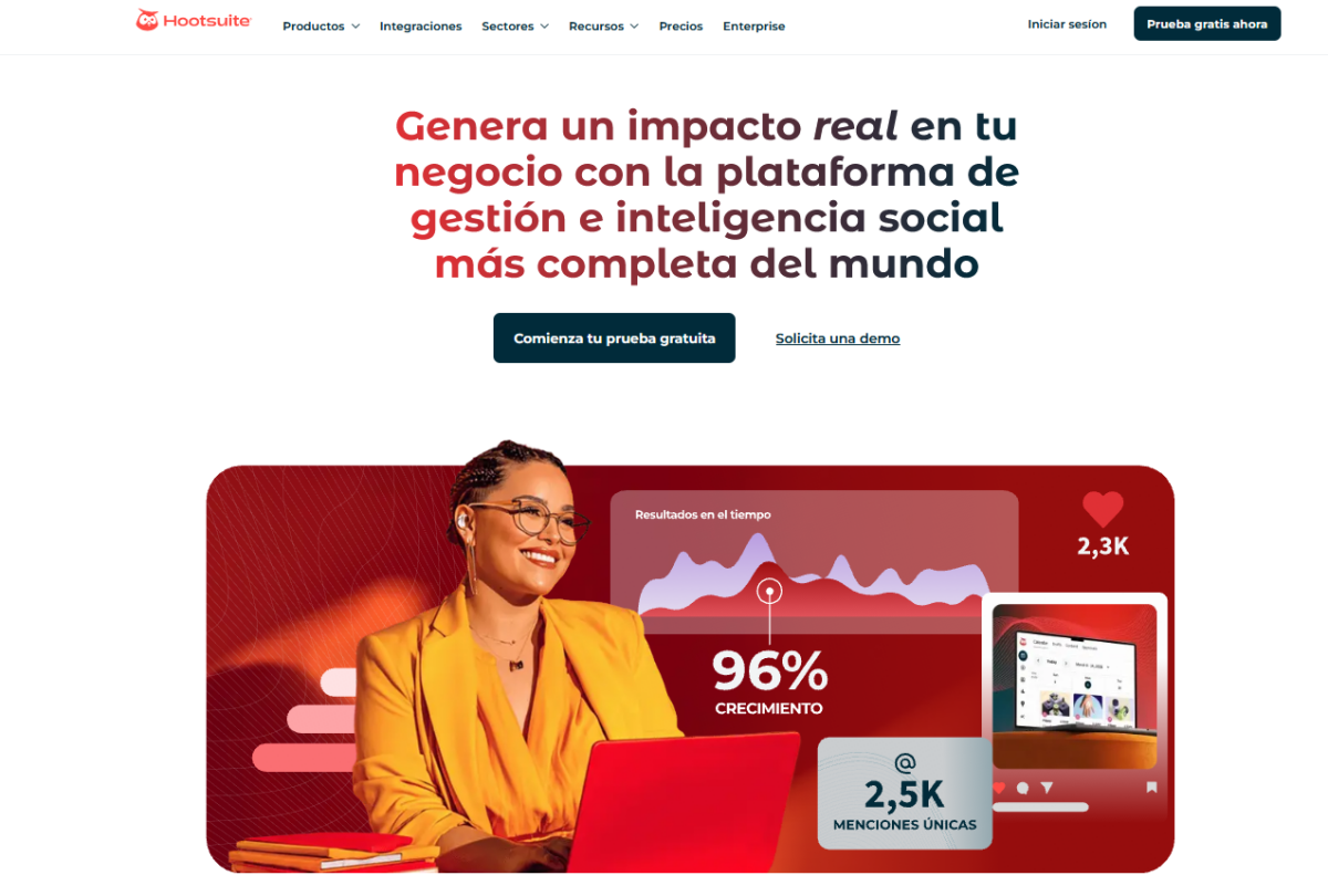 Hootsuite es una herramienta clave en la gestión de redes sociales